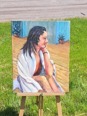 Maurice Tessier Portrait Solitude 2